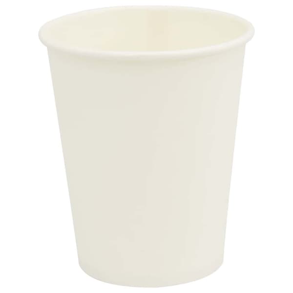 Kaffekoppar i papper 1000 st 8oz 200ml vit