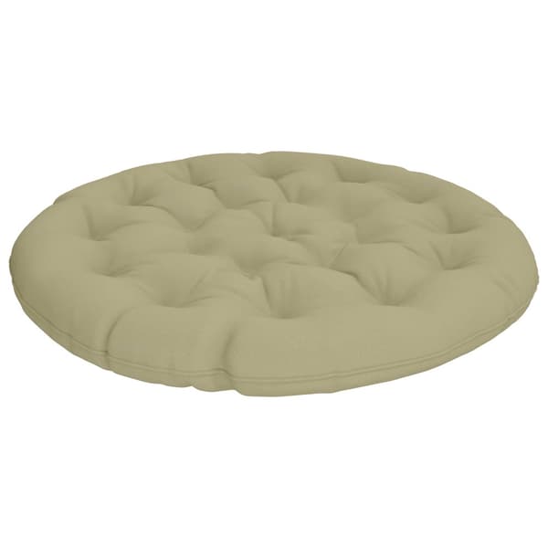 Papasan-kudde VIANEN 100% Polyester Ljusgrön Ø 100 x 12 cm