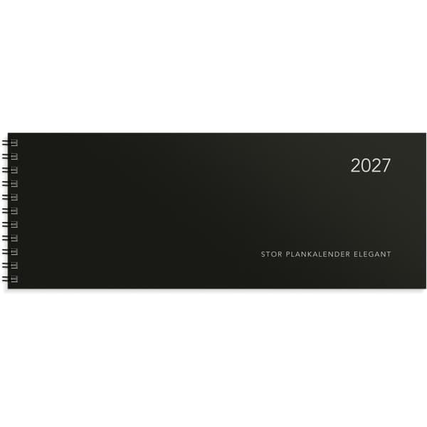 Stor Plankalender Elegant 2027
