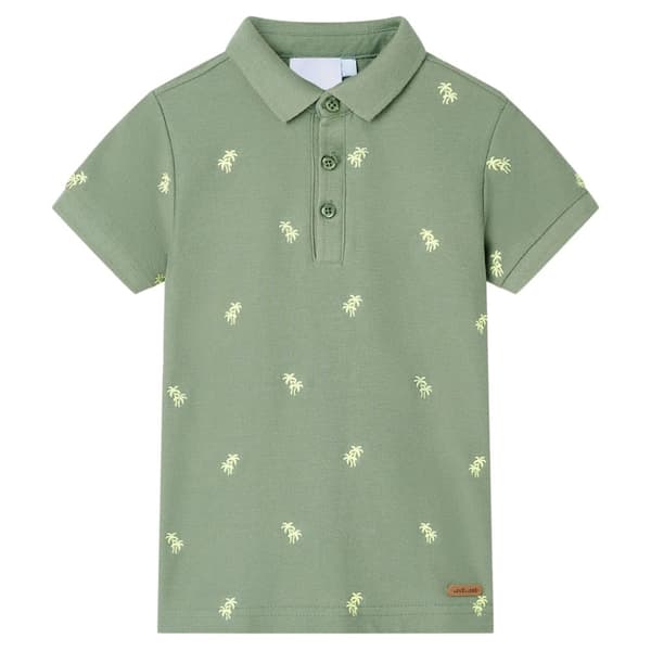 Pikétröja för barn khaki 140