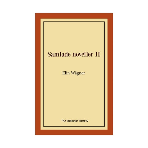 Samlade noveller II (häftad)