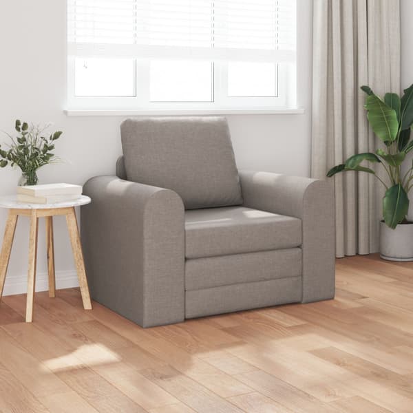 Soffsäng Taupe 98 x 71 x 83 cm tyg