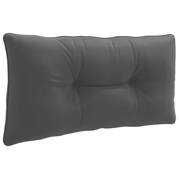 Ryggkudde PUTTEN 100% Polyester Antracit 80 x 40 x 10 cm