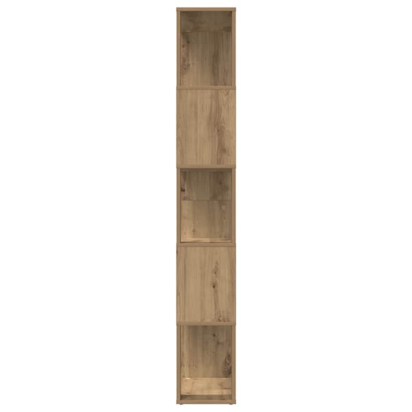 Bokskåp Artisan Ek 80 x 24 x 159 cm Konstruerat trä