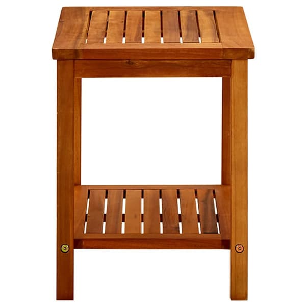 Soffbord 50x35x45 cm massivt akaciaträ