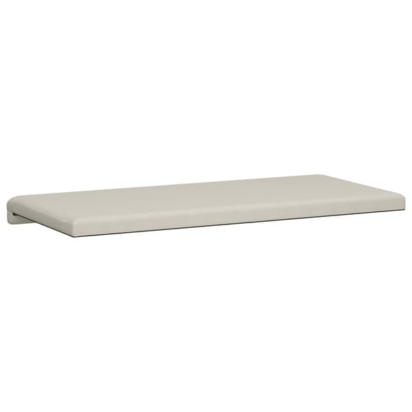 Bänk kudde Texturerad Sammet Havre Djup 35 cm