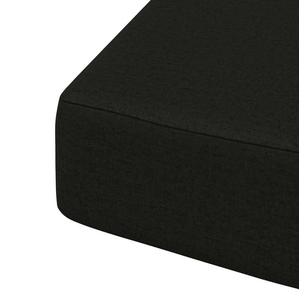 1-delad Sittkudde SOEST 100% Polyester Svart 40 x 40 x 7 cm