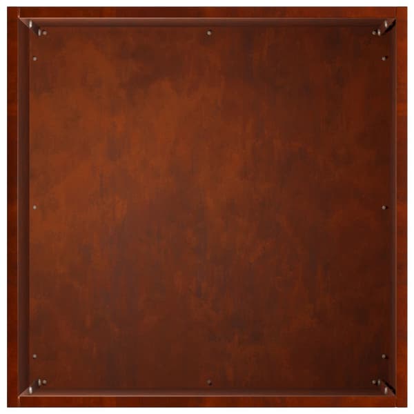 Trädgårdsplanterare 2 st Rostig 35 x 35 x 35 cm