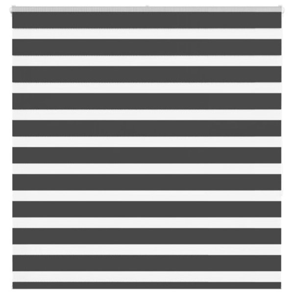 Rullgardin zebra svart 140x150 cm tyg bredd 135,9cm polyester