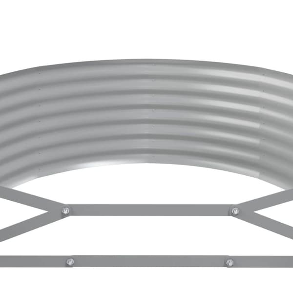 Odlingslåda galvaniserat stål 175x100x36 cm grön