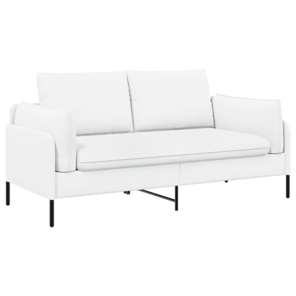 2-sits soffa Vit 188 x 81 x 89 cm Tyg