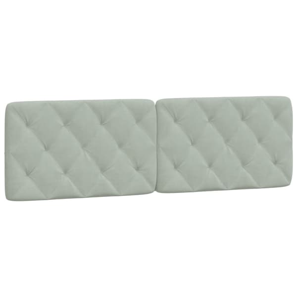 Bed with Mattress Light Grey 160x200 cm Velvet