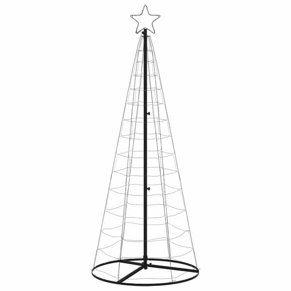 LED julgran 200 LEDs blå 180 cm