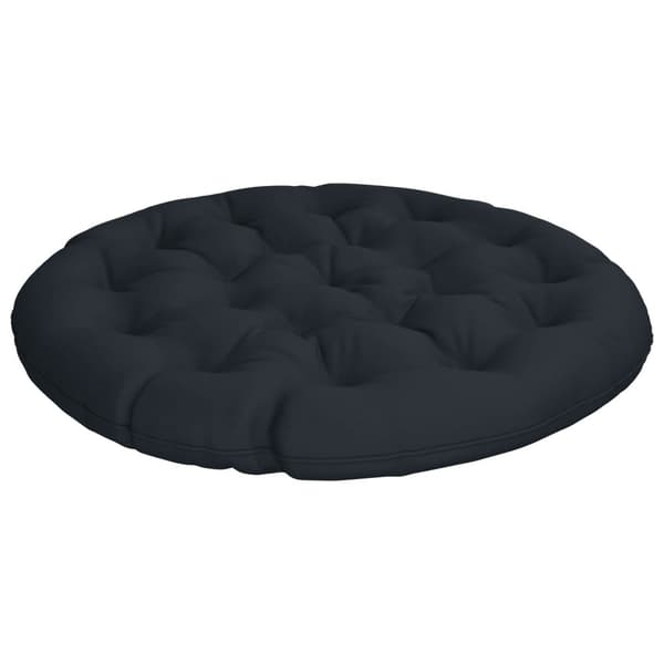 Papasan-kudde VIANEN 100% Polyester Mörkblå Ø 130 x 12 cm