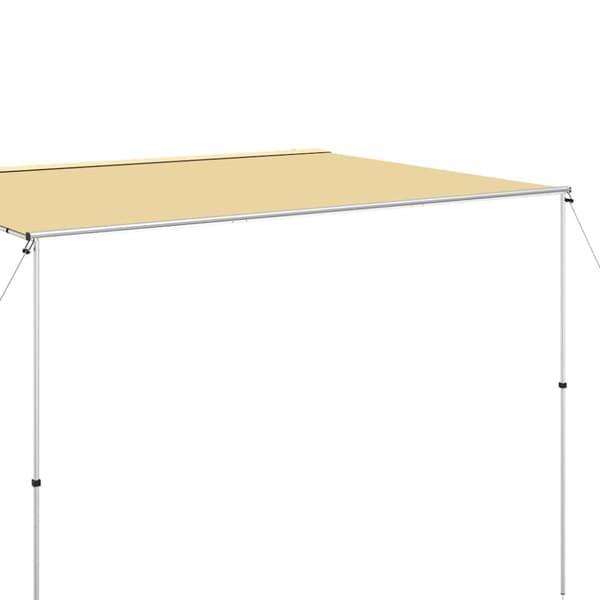 Husvagnsmarkis 3,6x3x2,15 m beige