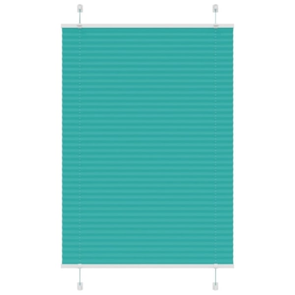 Plisserad persienn bensingrön 90x150 cm tyg bredd 89,4cm