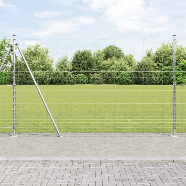 Stängselstolpe Galvaniserad 25 x 1,5 m Stål