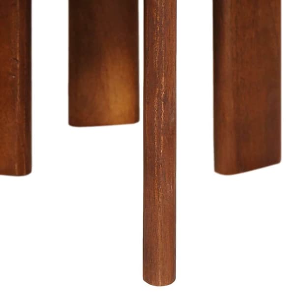Nesting Kaffe Bord 3 pcs Honung brun Massivt mangoträ
