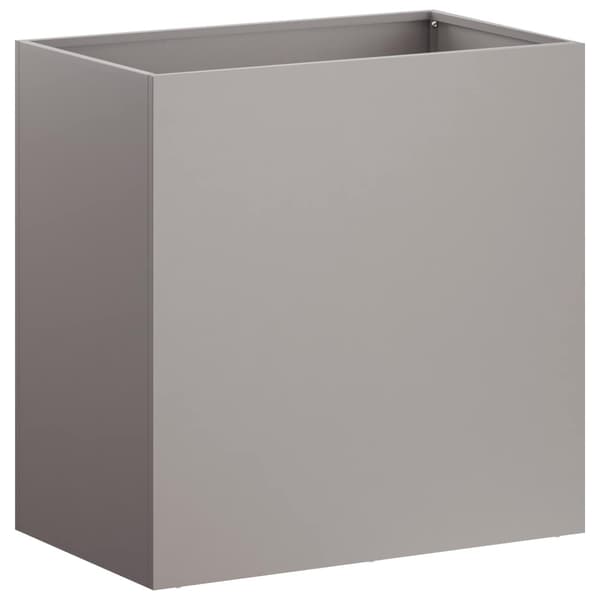 Trädgårdsplanterare 2 st Rostig 50 x 30 x 40 cm
