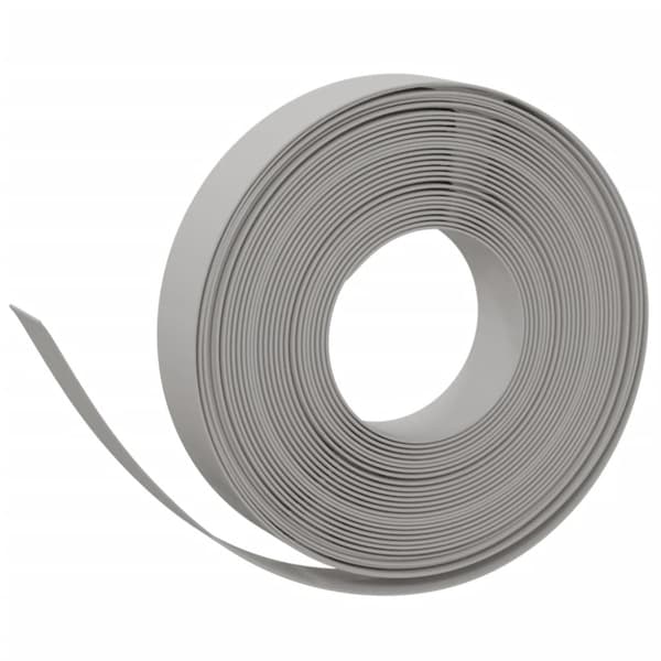 Rabattkant grå 10 m 10 cm polyeten