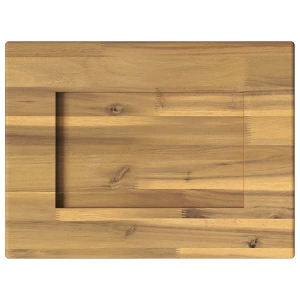 Rektangulärt Bordsskiva 90 x 50 x 3,5 cm Rektangulär Vit