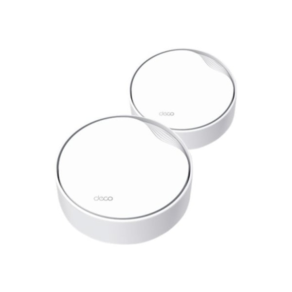 TP-Link Deco X50-PoE V1 - Wifi-system - Wi-Fi 6 - skrivbordsmodell, väggmonterbar, takmonterbar
