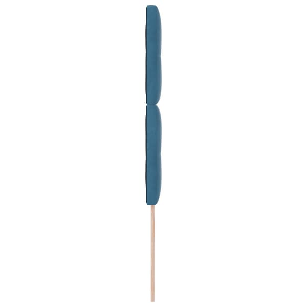 Huvudgavel Mörkblå 90 cm Sammet