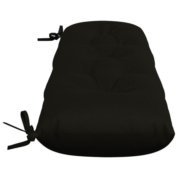 2-delade Bänk Kuddar VIANEN 100% Polyester Svart