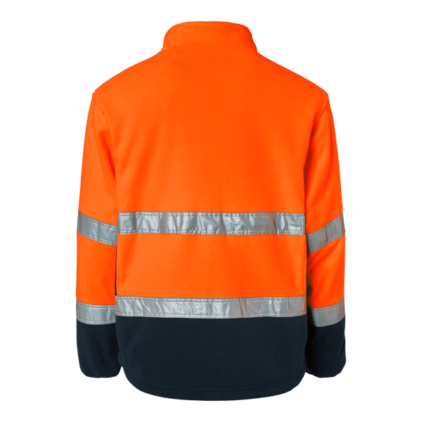 264 Fleece Fluorescent orange/navy Unisex
