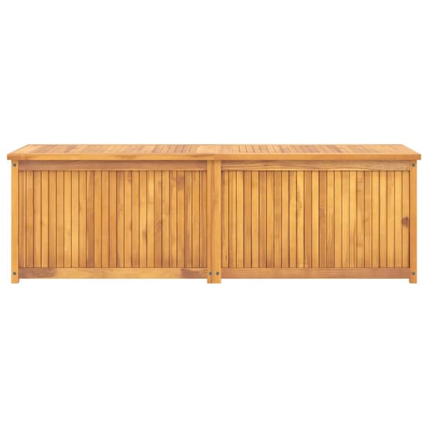 Trädgårdslåda 175x50x55 cm massiv teak