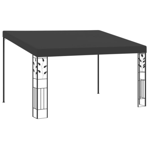 Väggmonterad paviljong 4x3x2,5 m antracit