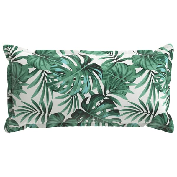 Kuddöverdrag 2 st HOUTEN Bladmönster 40 x 80 cm Polyester