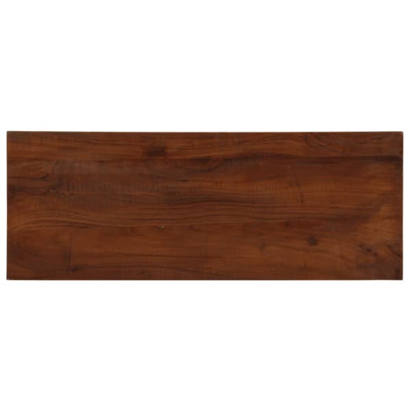 Bordsskiva 70x20x3,8 cm rektangulär massivt återvunnet trä