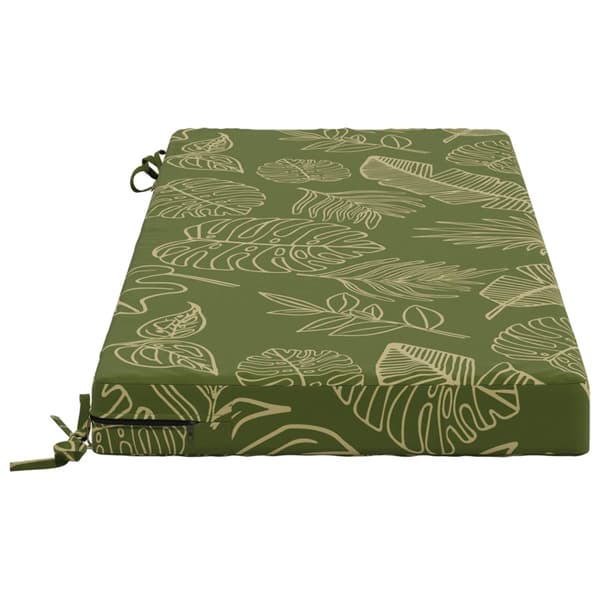 2-delade Bänk Kuddar SOEST 2 st 100% Polyester Bladdesign