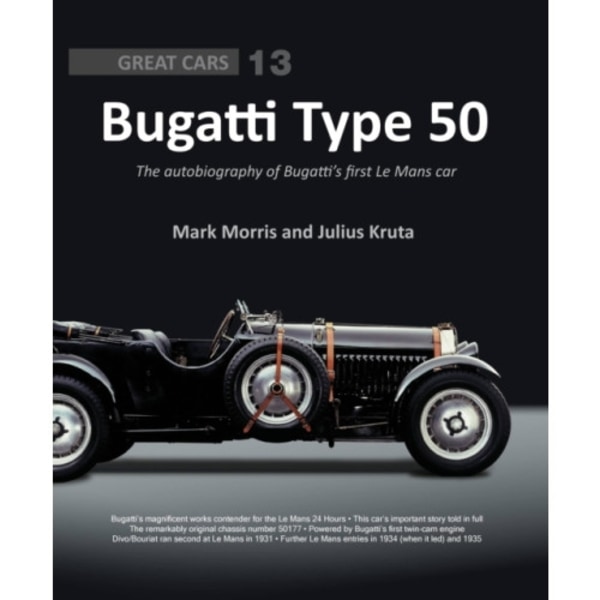Bugatti Type 50 (inbunden, eng)