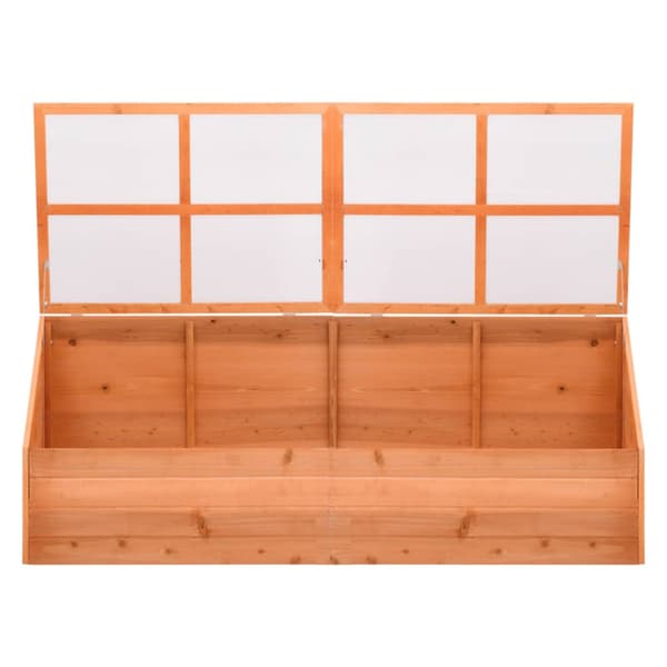 Växthus trä 180x57x62 cm