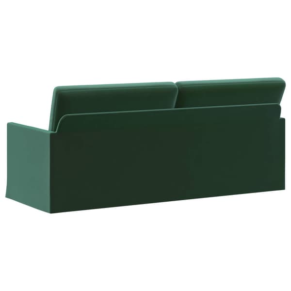 3-sitssoffa Mörkgrön 190 x 81 x 82 cm Sammet (V)
