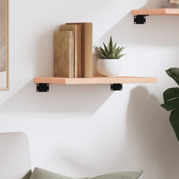 Hyllplan 40x30x2 cm obehandlad massiv ek
