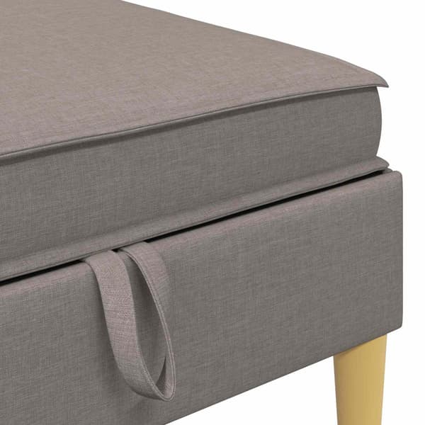 Modulsoffor med förvaring 6 st Taupe Tyg