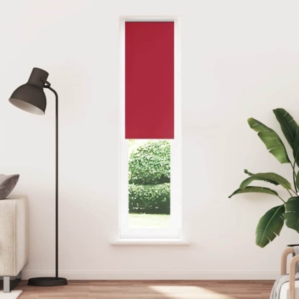 Rullgardin mörkläggningsröd 40x210 cm tygbredd 35,7 cm