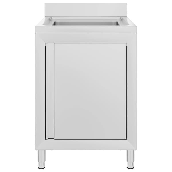 Diskho för storkök 60x60x96 cm rostfritt stål
