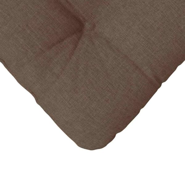 Sittkuddar 4 pcs Brun 40 x 40 x 12 cm tyg