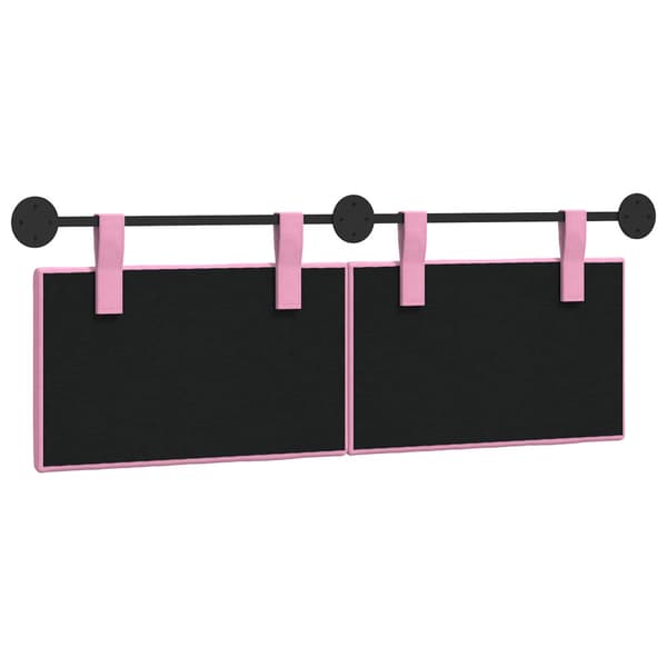 Hängande Huvudgavel Rosa tyg