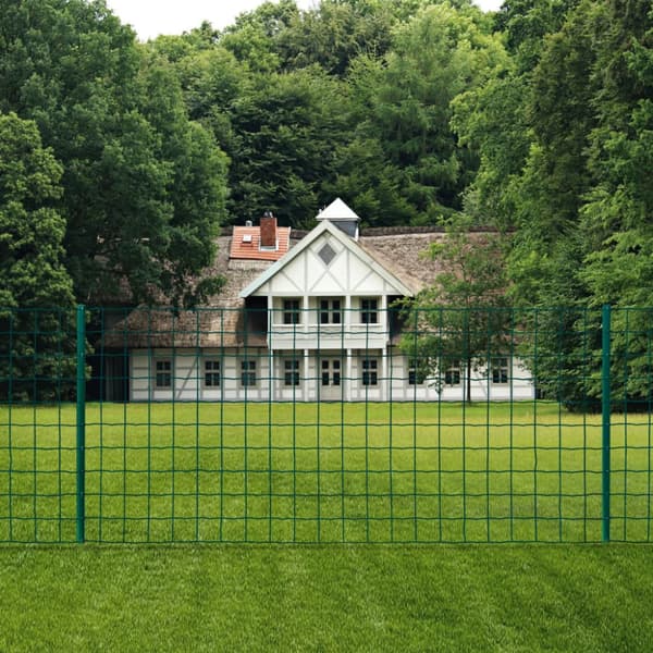 Eurofence stål 20x1 m grön