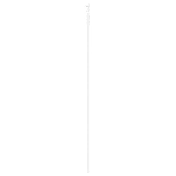 Skjutdörr Vit 83 x 232 cm Massiv furu