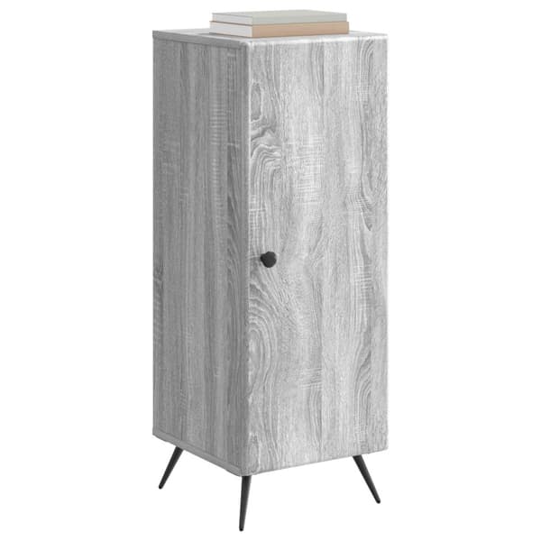 Sideboard Grå sonoma-ek 33 x 34,5 x 90 cm Konstruerat trä
