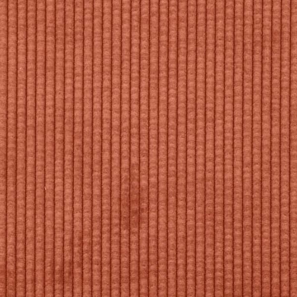 Sofakuddar 2 pcs Röd orange 145 x 40 cm Kordread tyg