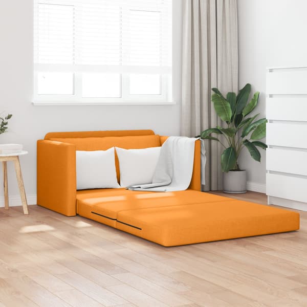 Soffsäng 110cm Mörkgul tyg