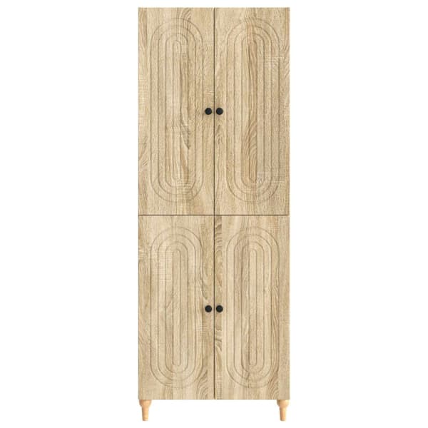 Skåpset 2 pcs 66 x 34,5 x 90 cm Konstruerat trä