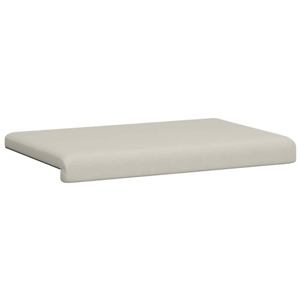 Bänk kudde Texturerad Sammet Havre Djup 35 cm